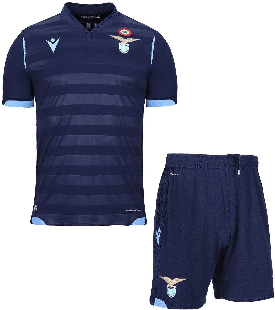 Camiseta Lazio Tercera equipación Niños 2019-2020 Azul Marino